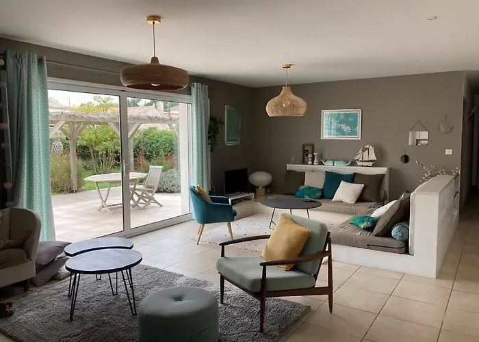 Ღ Le Somptueux Spatieux, Jardin,Proche Plage Сasa de vacaciones