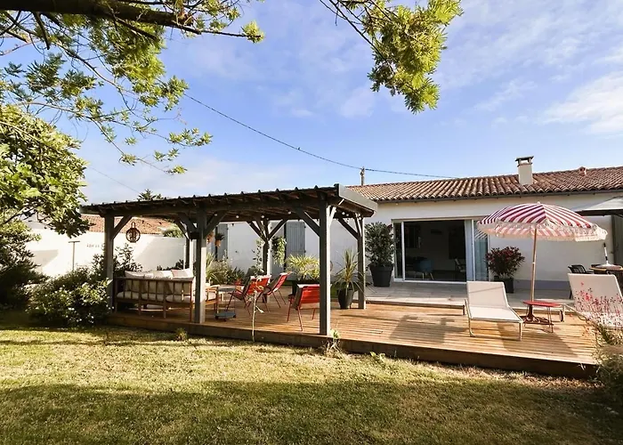 Ღ Le Somptueux Spatieux, Jardin,Proche Plage